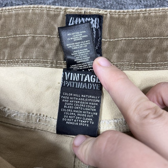 Kuhl Ryder Pants Mens 40x30 Brown Vintage Patina Dye Canvas Gorpcore Hiking Work - Picture 11 of 14